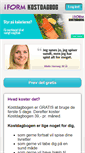 Mobile Screenshot of iformkostdagbog.dk